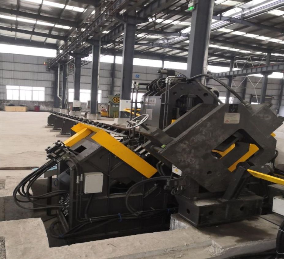 CNC angle steel punching line
